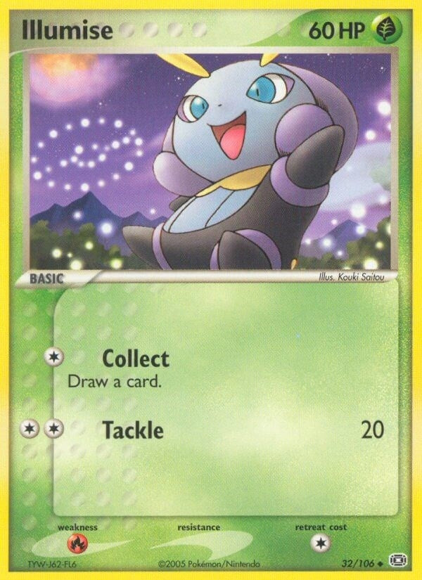 Image for Illumise (32/106) - Pokemon