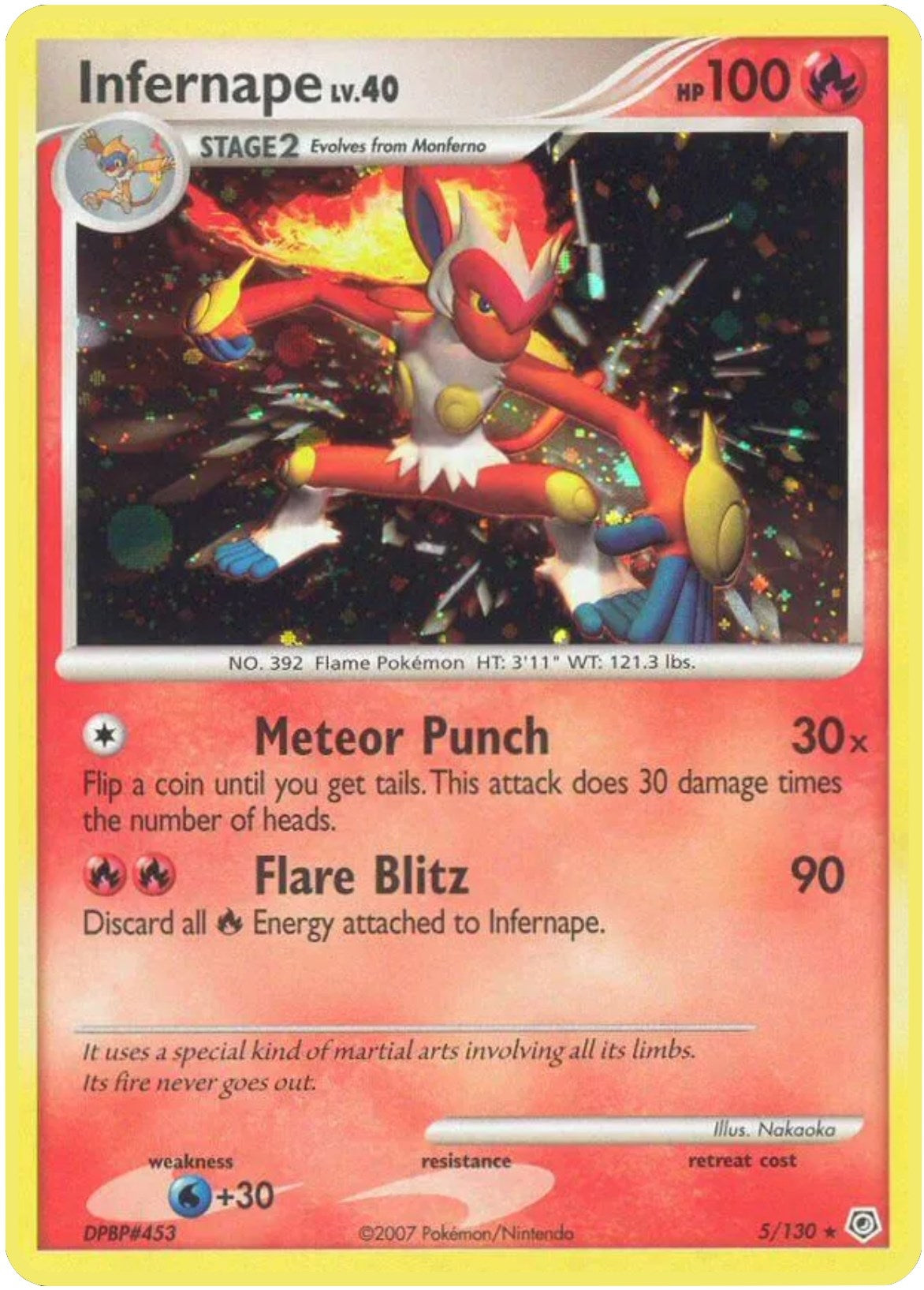 Image for Infernape (5/130) - Pokemon
