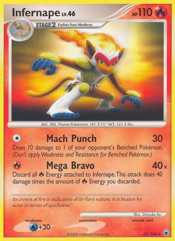 Image for Infernape (22/100) - Pokemon