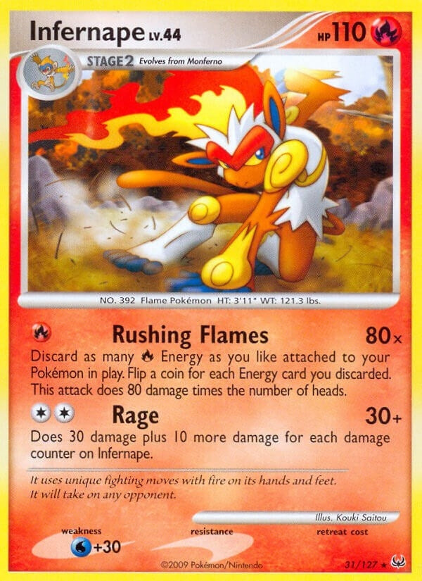 Image for Infernape (31/127) - Pokemon