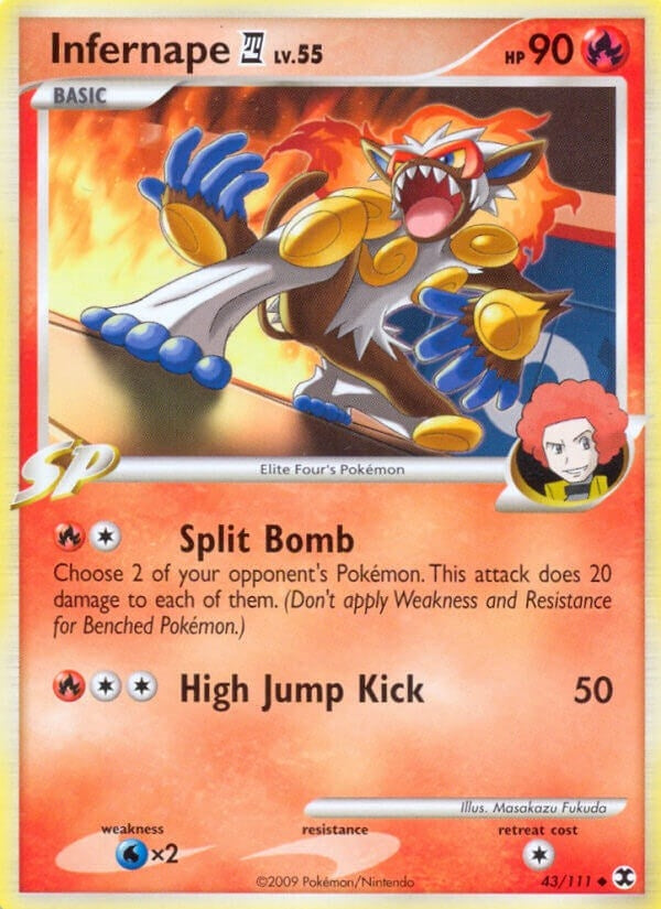 Image for Infernape E4 (43/111) - Pokemon