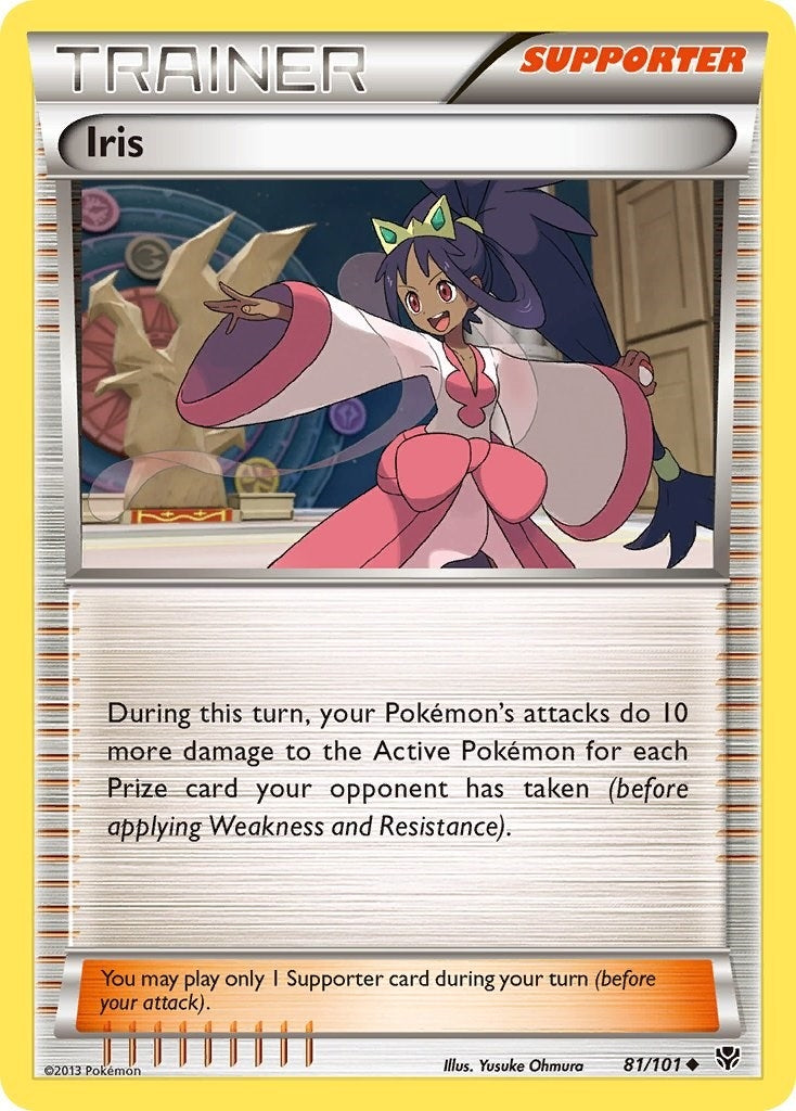 Image for Iris (81/101) - Pokemon
