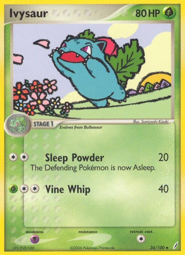 Image for Ivysaur (34/100) - Pokemon