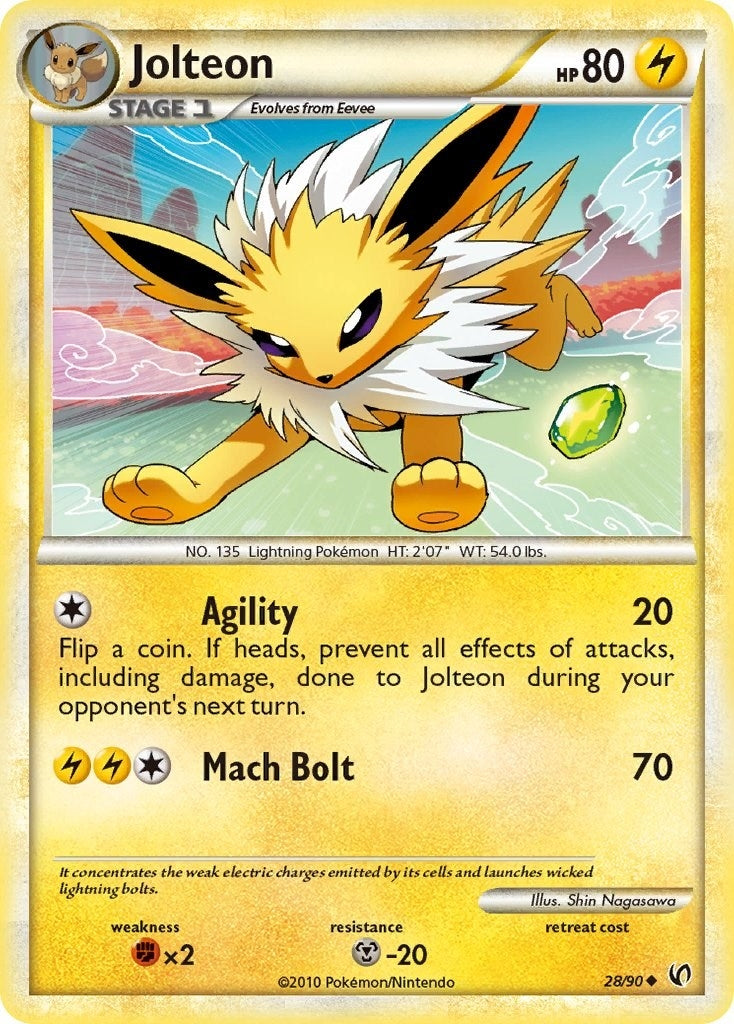 Image for Jolteon (28/90) - Pokemon
