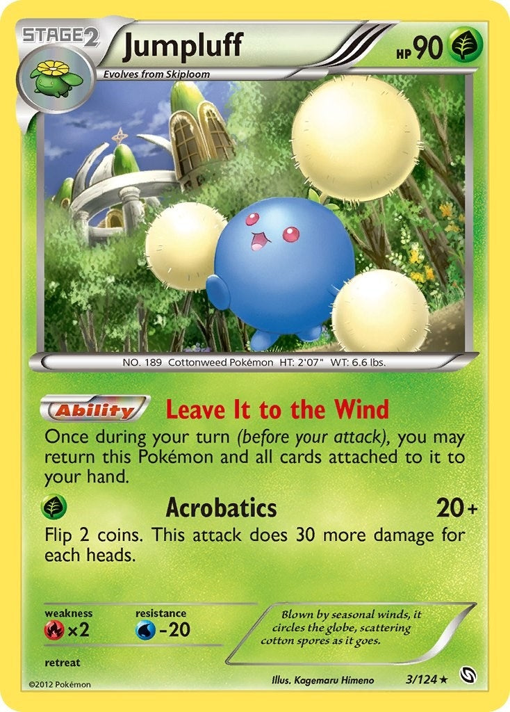 Image for Jumpluff (3/124) - Pokemon