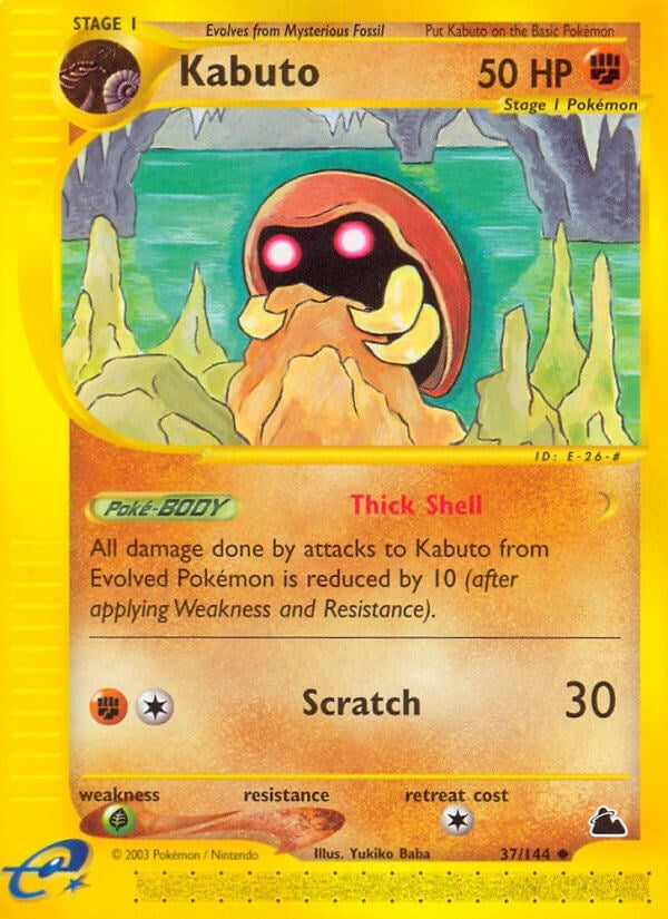 Image for Kabuto (037/144) - Pokemon