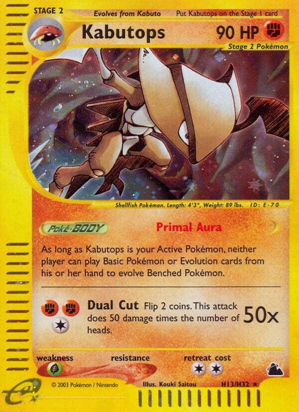 Image for Kabutops (H13) (H13/H32) - Pokemon
