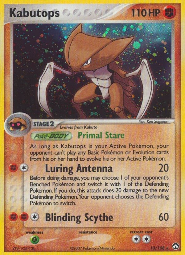 Image for Kabutops (10/108) - Pokemon