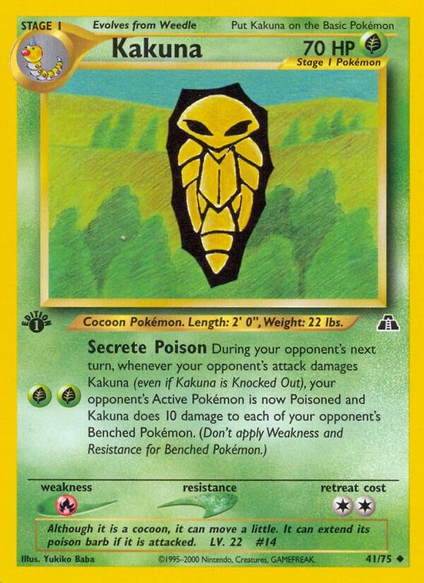 Image for Kakuna (41/75) - Pokemon