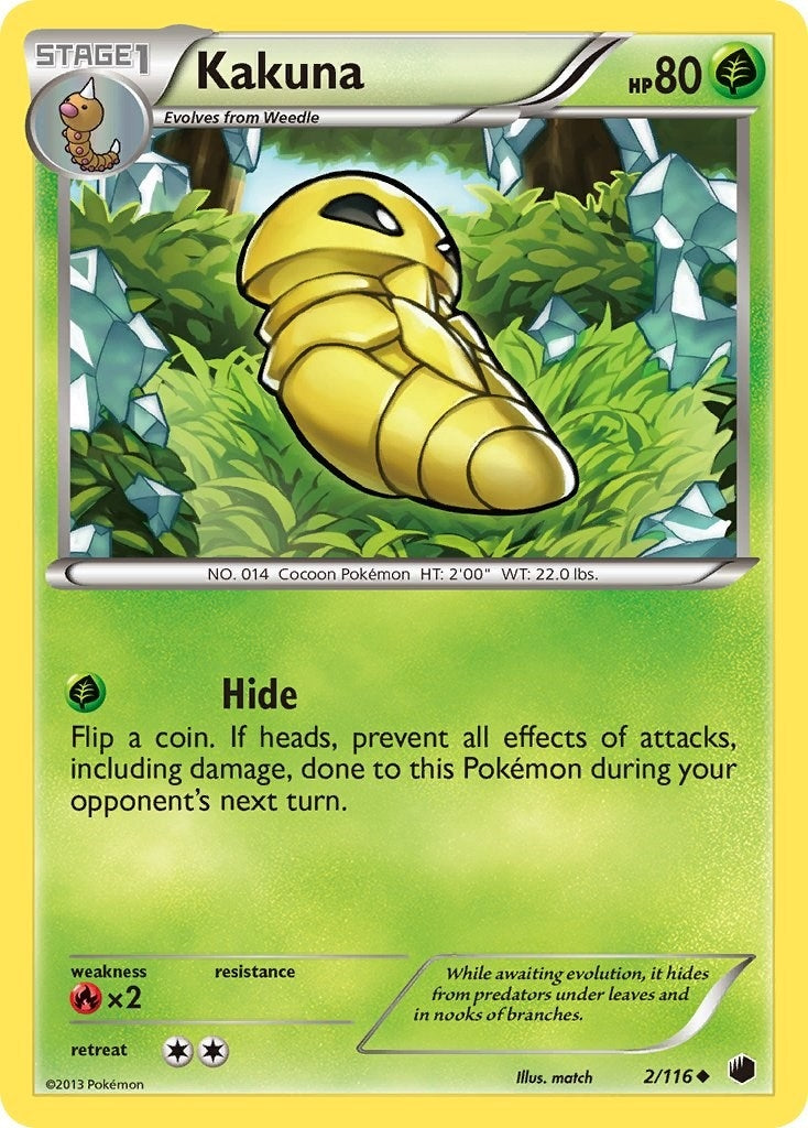 Image for Kakuna (2/116) - Pokemon