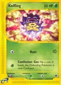Image for Koffing (114/165) - Pokemon