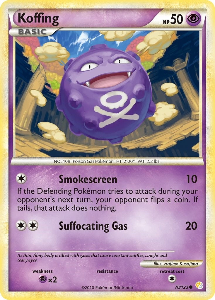 Image for Koffing (70/123) - Pokemon