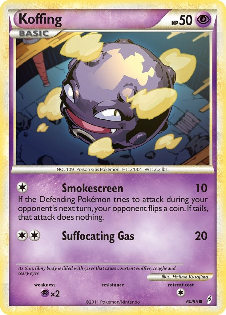Image for Koffing (60/95) - Pokemon