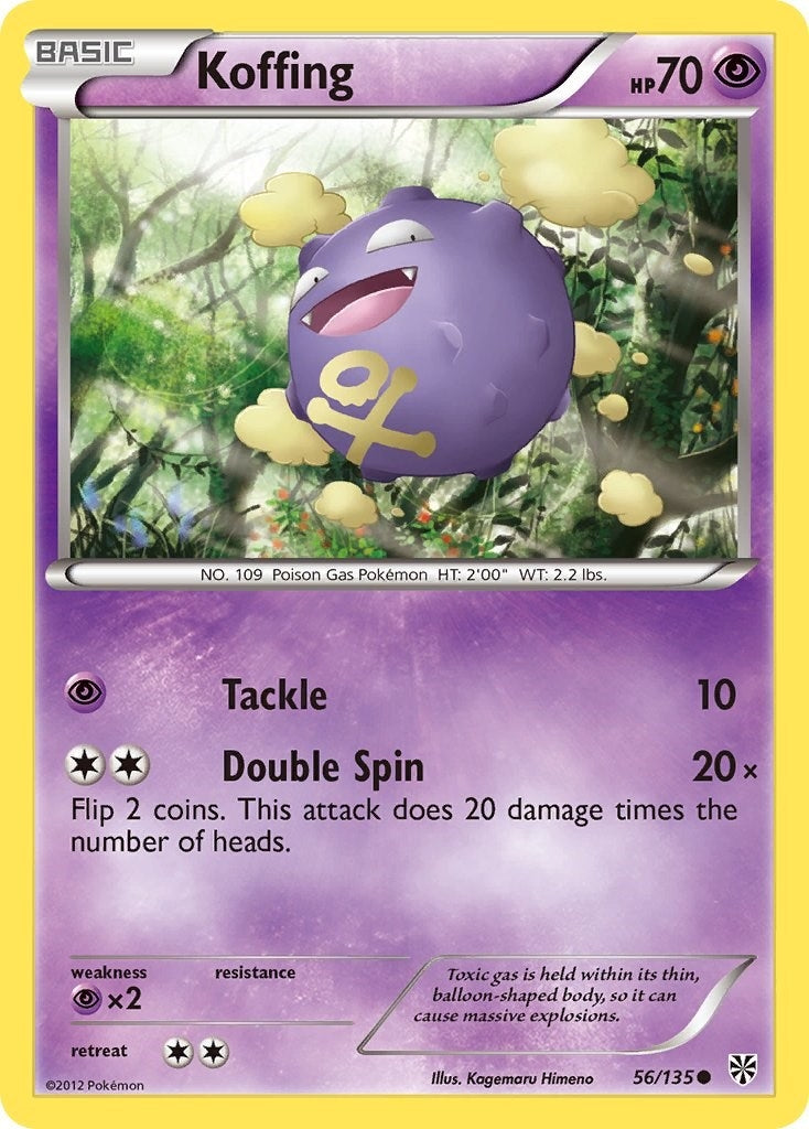 Image for Koffing (56) (56/135) - Pokemon