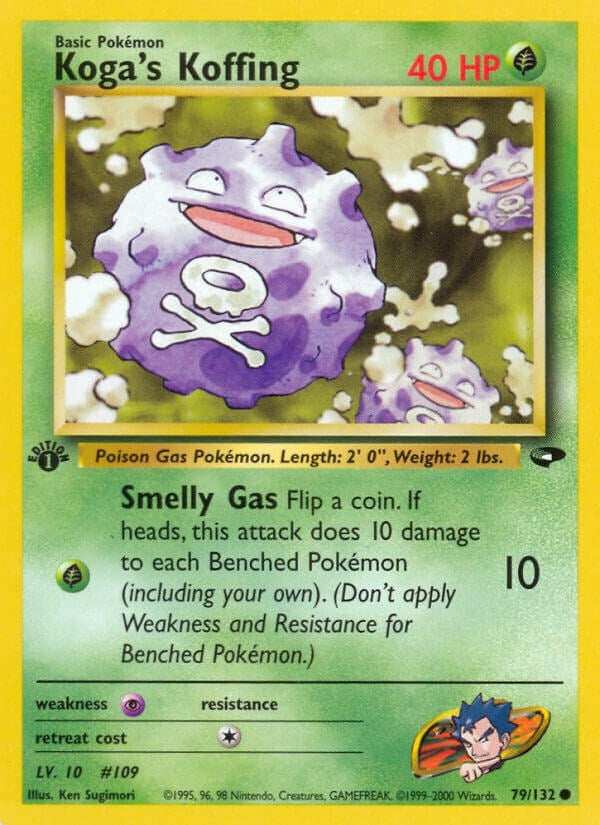 Image for Koga's Koffing (79) (079/132) - Pokemon