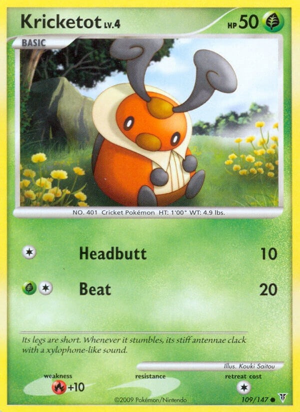 Image for Kricketot (109) - Pokemon