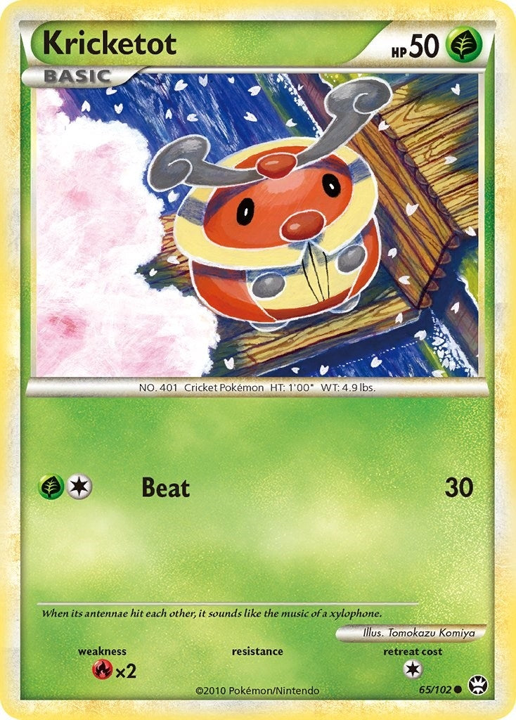 Image for Kricketot (65/102) - Pokemon