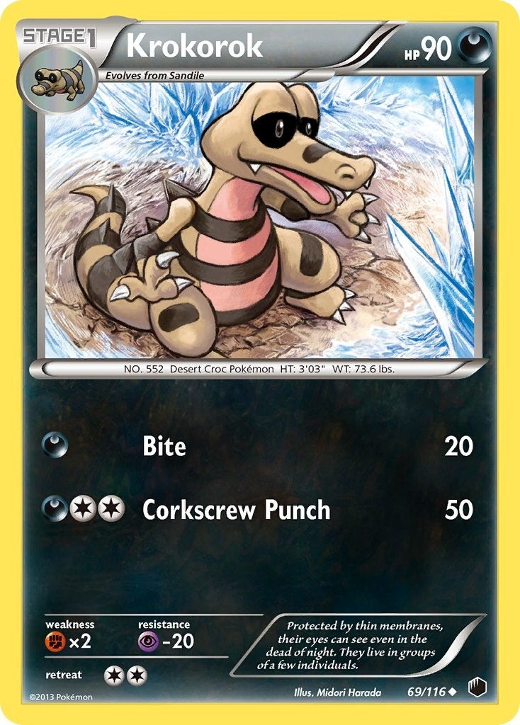 Image for Krokorok (69/116) - Pokemon