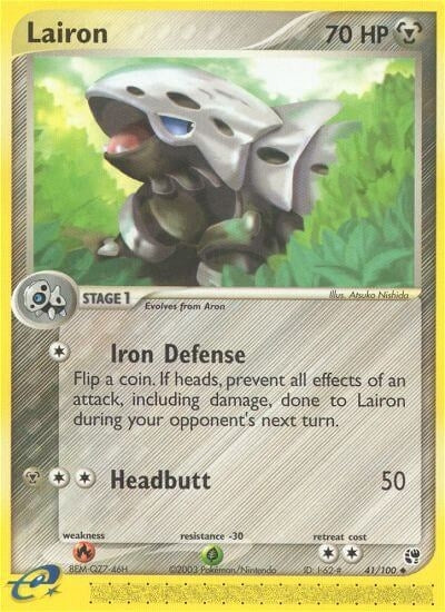 Image for Lairon (41/100) - Pokemon