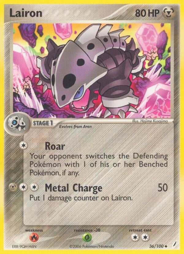 Image for Lairon (36/100) - Pokemon