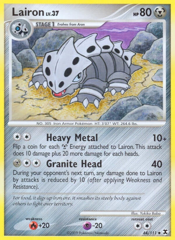 Image for Lairon (44/111) - Pokemon