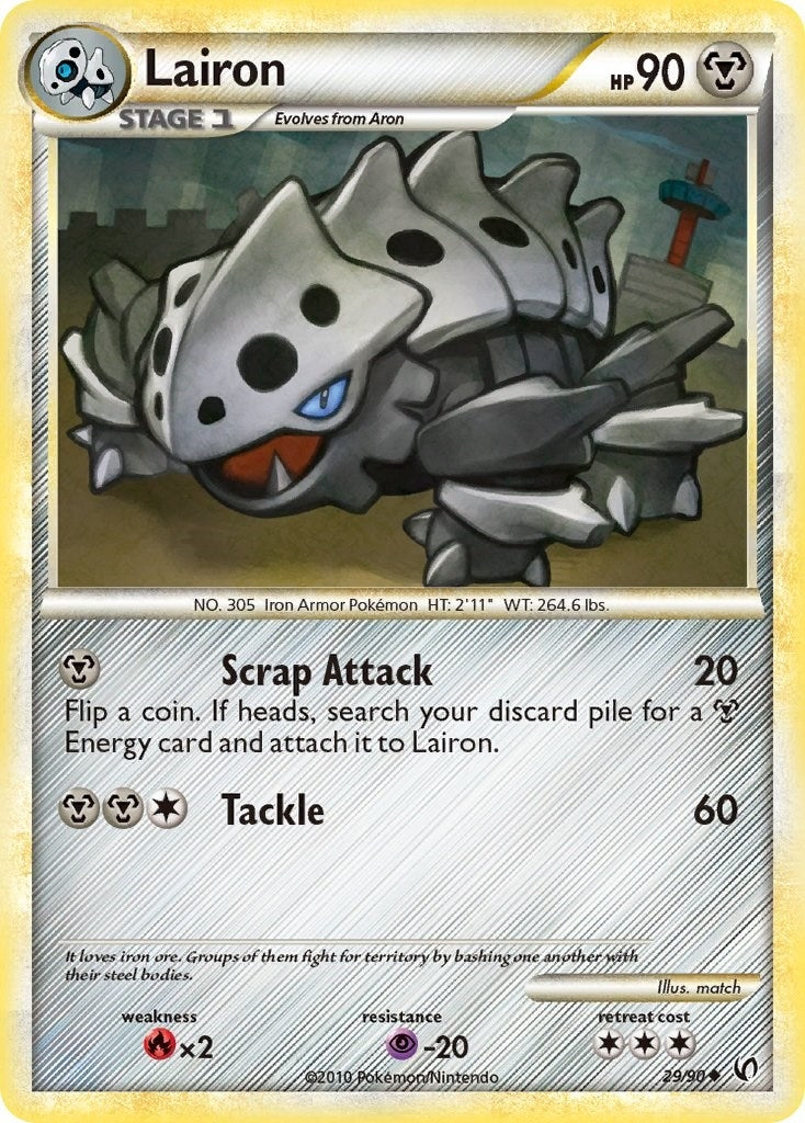 Image for Lairon (29/90) - Pokemon