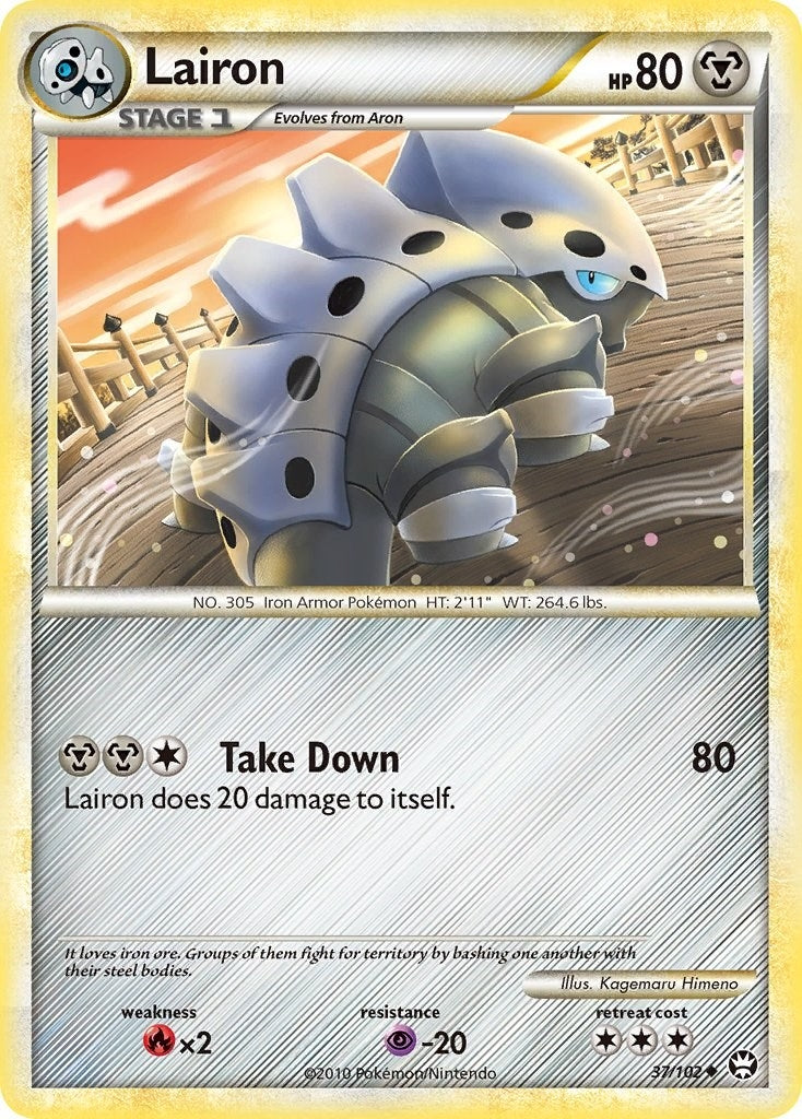 Image for Lairon (37/102) - Pokemon