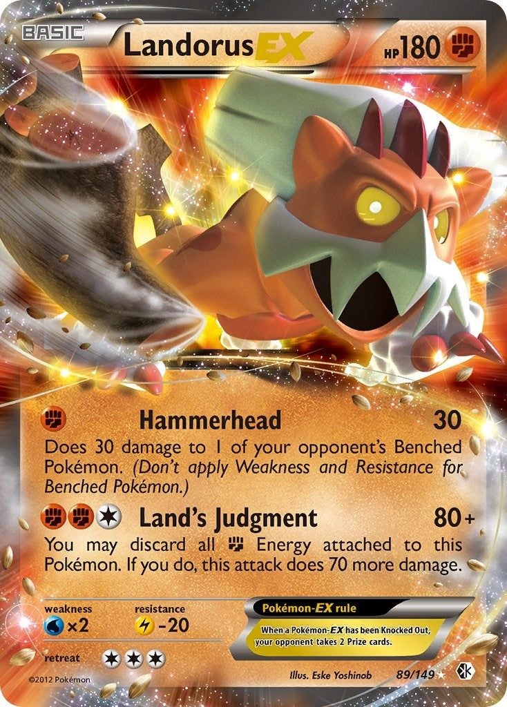 Image for Landorus EX (89/149) - Pokemon
