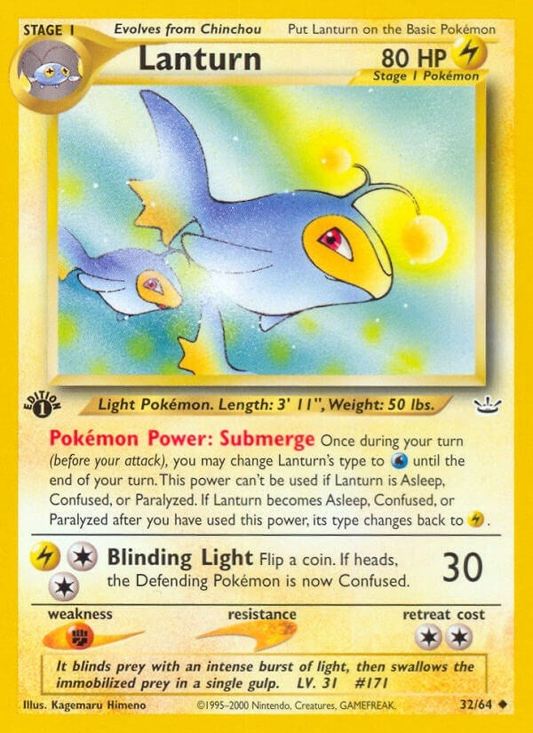 Image for Lanturn (32/64) - Pokemon