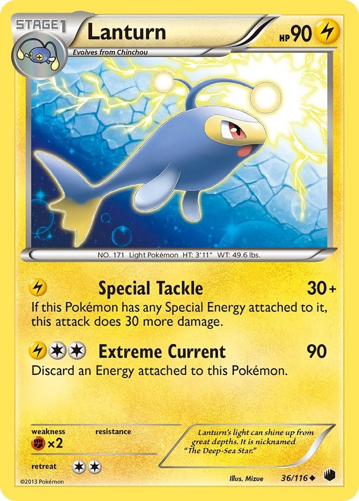 Image for Lanturn (36/116) - Pokemon