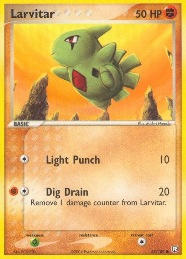 Image for Larvitar (63/109) - Pokemon