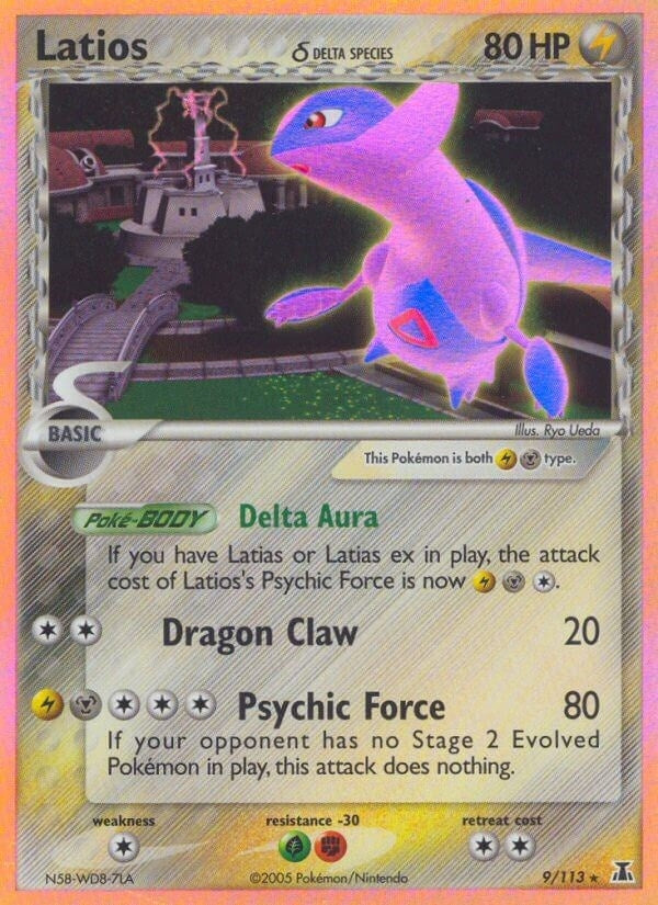 Image for Latios (Delta Species) (9/113) - Pokemon