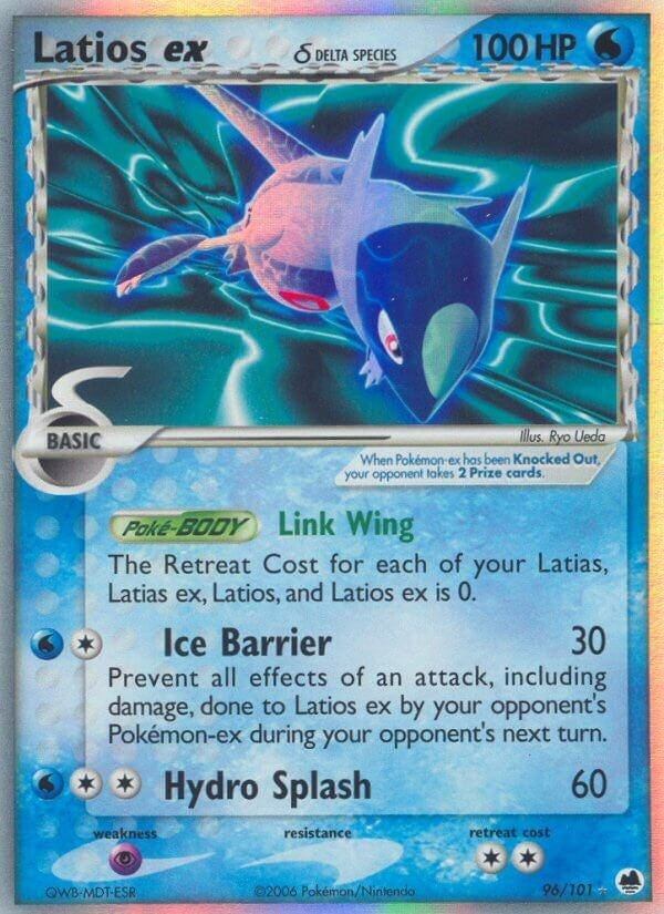 Image for Latios ex (Delta Species) (96/101) - Pokemon