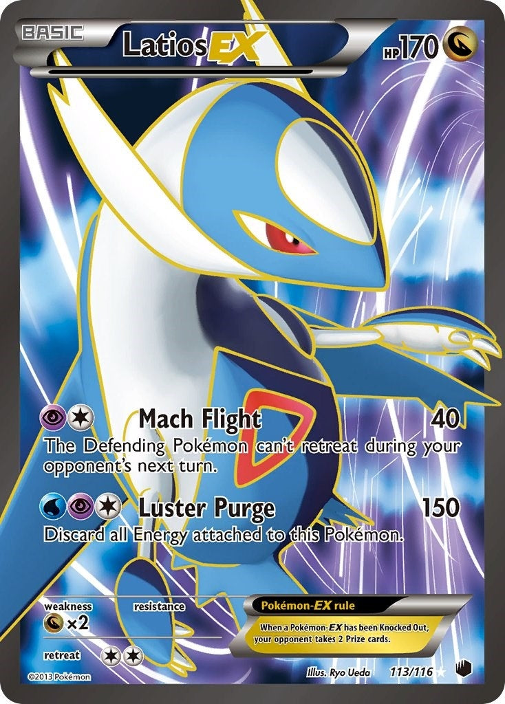 Image for Latios EX (113 Full Art) (113/116) - Pokemon