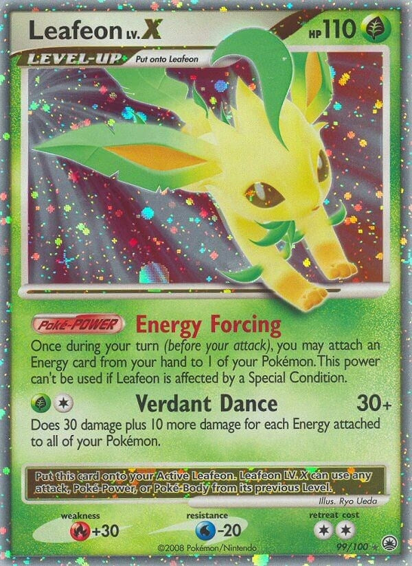 Image for Leafeon LV.X (99/100) - Pokemon
