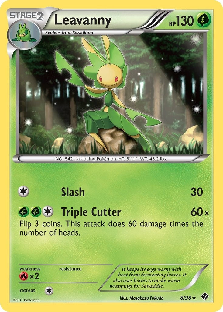 Image for Leavanny (8) (8/98) - Pokemon