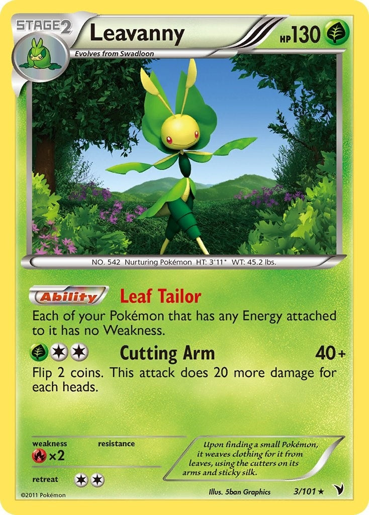 Image for Leavanny (3/101) - Pokemon