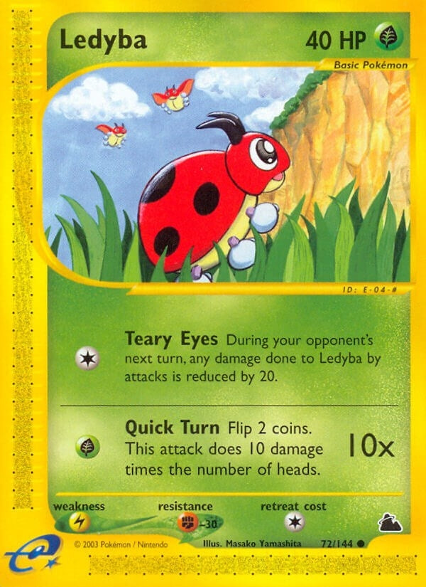 Image for Ledyba (72) (072/144) - Pokemon