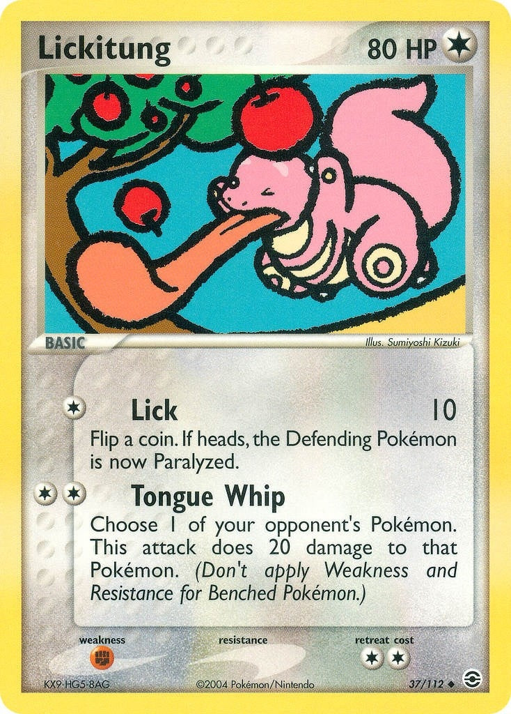 Image for Lickitung (37/112) - Pokemon