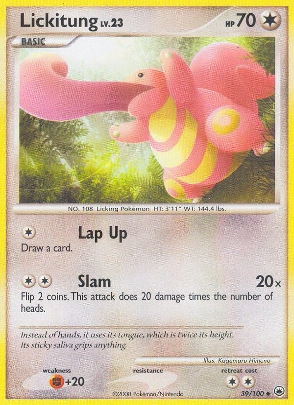 Image for Lickitung (39/100) - Pokemon