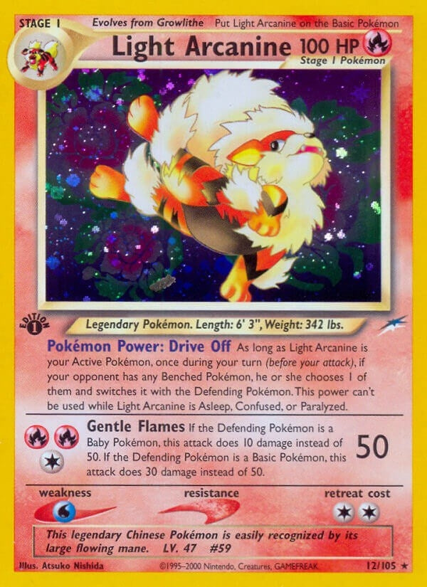 Image for Light Arcanine (012/105) - Pokemon