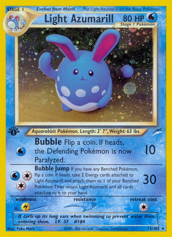 Image for Light Azumarill (013/105) - Pokemon