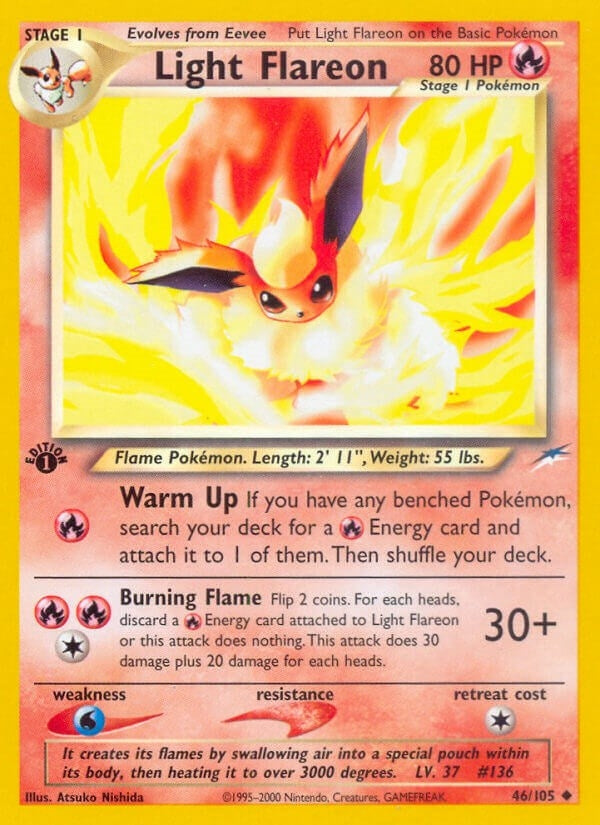 Image for Light Flareon (046/105) - Pokemon