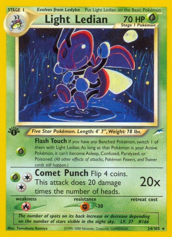 Image for Light Ledian (024/105) - Pokemon