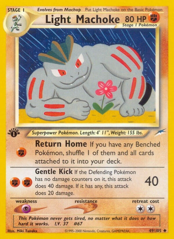 Image for Light Machoke (049/105) - Pokemon