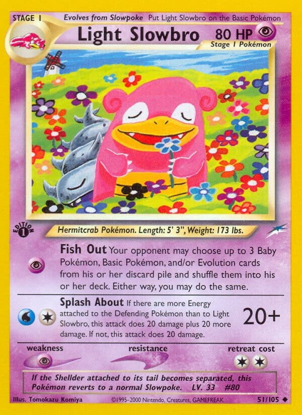 Image for Light Slowbro (051/105) - Pokemon