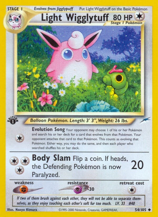 Image for Light Wigglytuff (054/105) - Pokemon