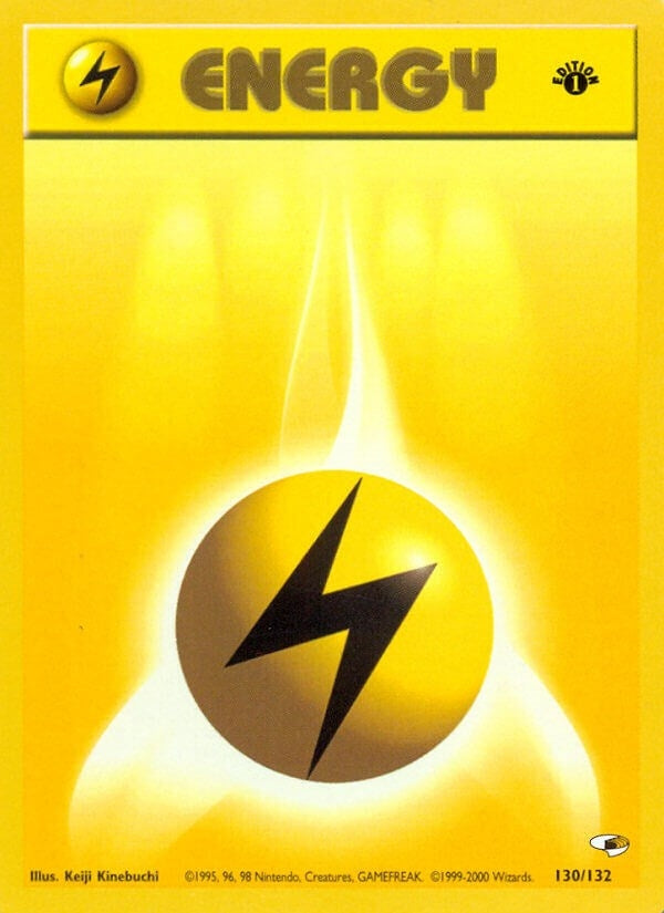 Image for Lightning Energy (130/132) - Pokemon