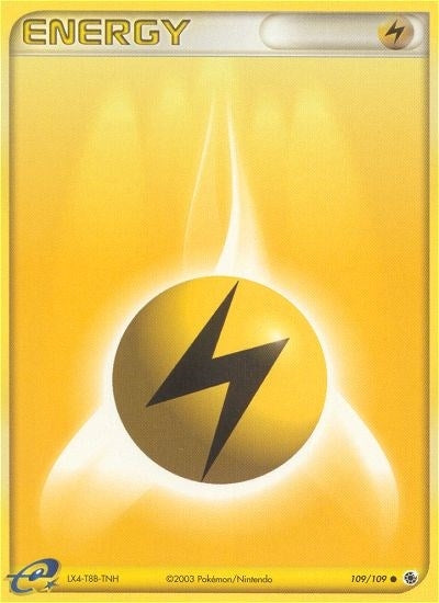 Image for Lightning Energy (109/109) - Pokemon