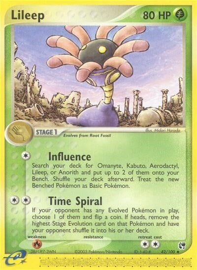 Image for Lileep (42/100) - Pokemon
